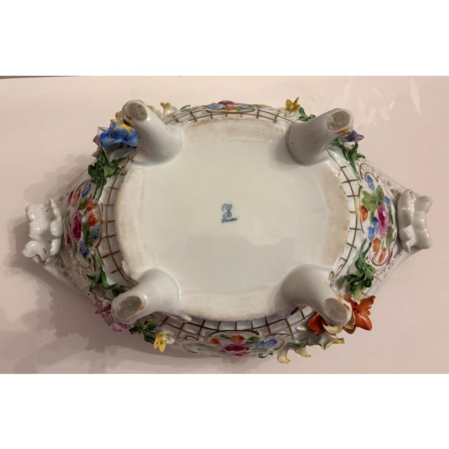 Rococo Vintage Porcelain Set - 3pcs For Sale - Image 3 of 12