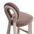 Contemporary Mary Bar Chair with Upholstered Legs by Ottiu For Sale - Image 3 of 8