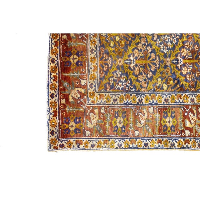 Brown Antique Sivas Rug 3'10'' x 5'7'' For Sale - Image 8 of 11