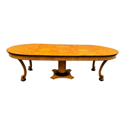 Late 20th Century Italian Bloomingdale's Biedermeier Style Round