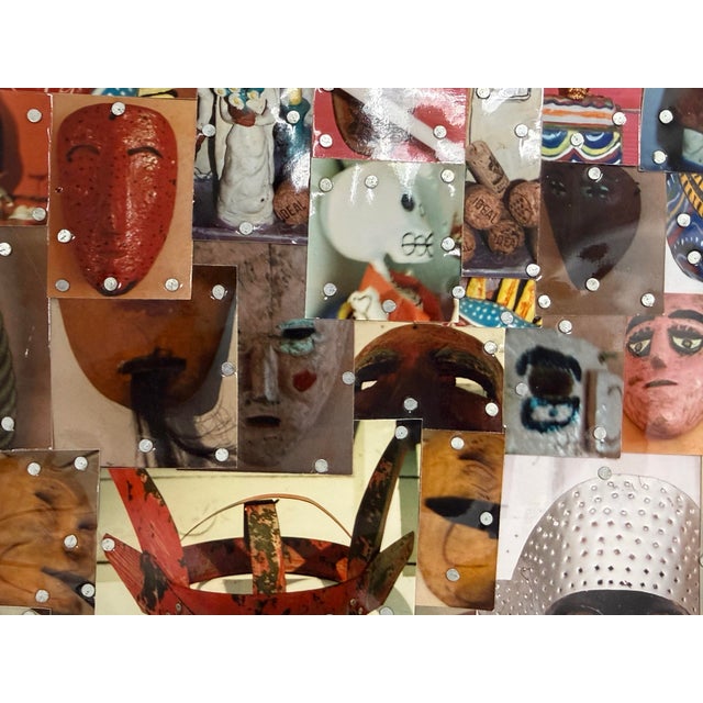 Robert Bagnasco Murray Las Mascaras Original Mixed Media, Circa 2001 For Sale In San Francisco - Image 6 of 12