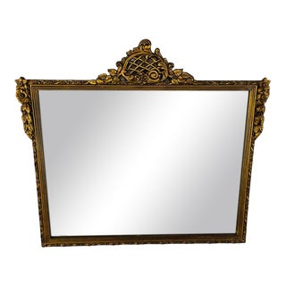 French Louis XVI Style Gilded Mirror For Sale