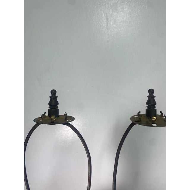 Pair of Mid Century Romanian Alabaster Marble Urn Table Lamps Neoclassical For Sale In Philadelphia - Image 6 of 15