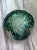Mid-Century Handblown Green and Gold & Silver Foil Sommerso Swirl Catchall For Sale - Image 10 of 10