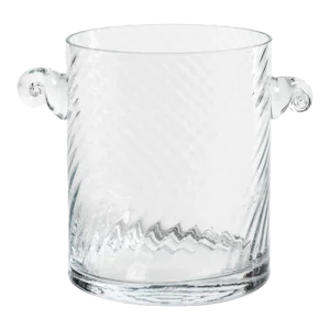 Bagatelle Swirl Glass Ice Bucket