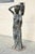 Mid 20th Century Mid 20th Century Bronze Figural Large 71" Garden Water Fountain "Dione the Divine Goddess" Statue For Sale - Image 5 of 12