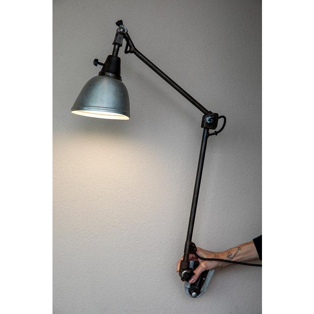 Workshop Lamp from Midgard / Industriewerke Auma, 1940s For Sale - Image 13 of 13