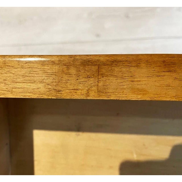 Brown Walnut Chests of Drawers from La Permanente Mobili Cantù, 1950s, Set of 2 For Sale - Image 8 of 9