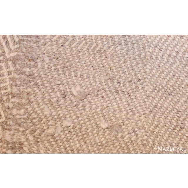 Nazmiyal Collection Vintage Moroccan Flat Woven Kilim Rug For Sale - Image 4 of 5