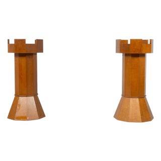 Chess Piece Planters, Italy, 1970s, Set of 2 For Sale