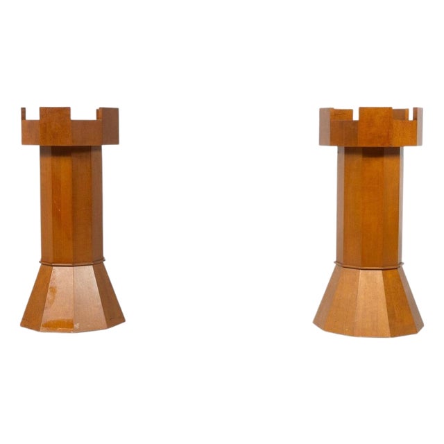 Chess Piece Planters, Italy, 1970s, Set of 2 For Sale