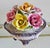 Capodimonte Vintage Italian Capodimonte Porcelain Rose Centerpiece Basket For Sale - Image 4 of 18