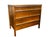 Vintage John Stuart Mid-Century Modern Walnut Four-Drawer Dresser by John Stuart – Walnut Chest With Steel Edge Pulls, Circa 1970s For Sale - Image 10 of 18