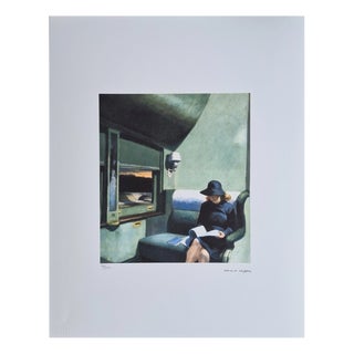 After Edward Hopper, Compartment, 1990s, Ink and Pencil and Paper For Sale