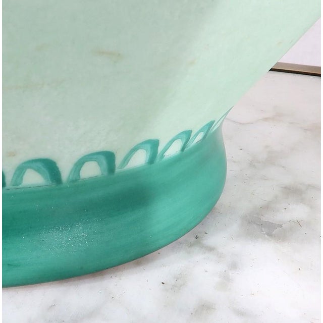 Limoges Porcelain Vase with Flower Decorations, 1930s For Sale - Image 13 of 18