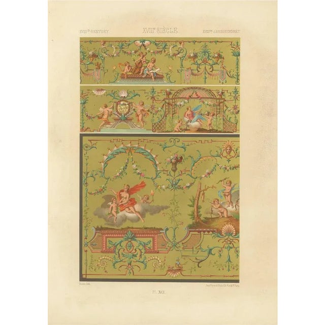 Dufour & Prélon after Albert Racinet, XC of L’Ornement Polychrome, 1869, Paper For Sale - Image 10 of 10