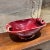 1960s Fortunata Design Italian Art Pottery Bowl in Oxblood Red For Sale - Image 9 of 12
