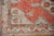 Red Vintage Distressed Oushak Rug Runner - 2'7" x 5'6" For Sale - Image 8 of 12