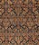 Antique Rust Ivory Navy Blue Geometric Malayer Persian Rug, circa 1880-1900s For Sale - Image 4 of 6
