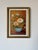 1980s Vintage J. Romero Floral Still Life Oil on Artist Board Painting, Gold Wood Framed For Sale - Image 4 of 13