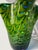 Murano Style Pulled Feather Spiral Art Glass Vase For Sale - Image 11 of 13