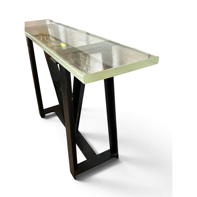 Modern Iceberg Console Table by Timothy Oulton For Sale - Image 3 of 6