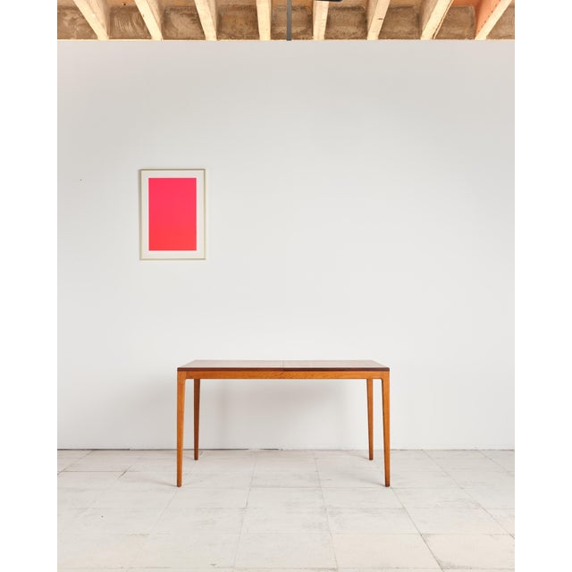 Brown Mid-Century German Extendable Dining Table in Teak and Oak by Hartmut Lohmeyer for Wilkhahn, 1960s For Sale - Image 8 of 18