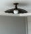 Black Antique Brass Semi Flush Mount Light Fixture, Handmade Unique Design Ceiling Light For Sale - Image 9 of 13