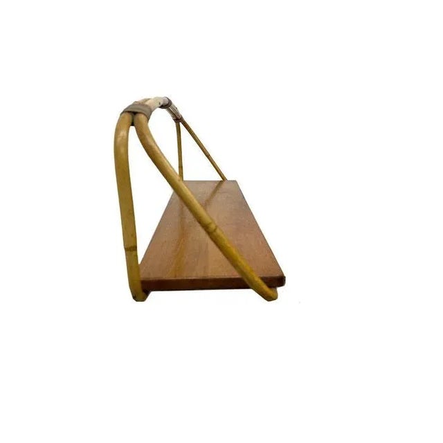 1960s Rattan Children's Chair and Bookshelf, 1960s, Set of 2 For Sale - Image 5 of 10