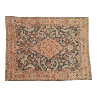 Vintage Distressed Tabriz Rug - 4'6" x 6' For Sale