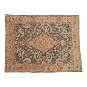 Vintage Distressed Tabriz Rug - 4'6" x 6'