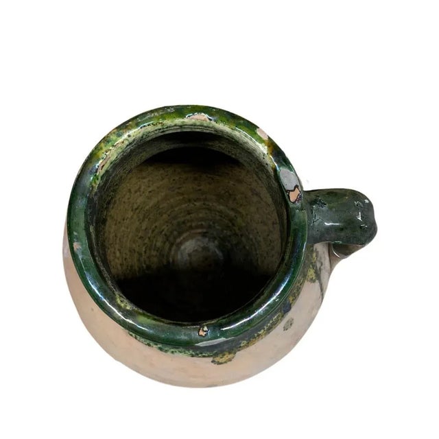 1940s Vintage Turkish Terracotta Oil Jar For Sale - Image 5 of 6