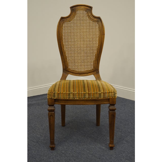 Century Furniture Hickory Nc Italian Provincial Cane Back Dining Side Chair Chairish