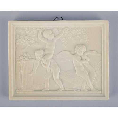 Wall Reliefs by Bing & Grondahl for Royal Copenhagen, Set of 5 For Sale - Image 4 of 8