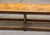 Antique English Oak Full Width Refectory Bench With Generous Seating c.1920 For Sale - Image 4 of 11