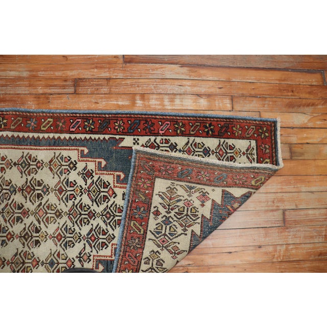 Antique Narrow Tribal Persian Runner - 2'6" x 12'1" For Sale - Image 9 of 10