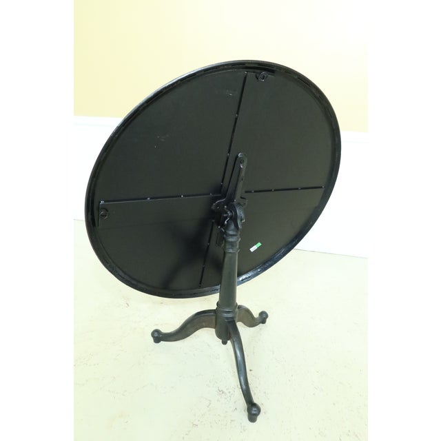 Restoration Hardware French Tilt Top Industrial Table Chairish