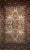 French Country Vintage Persian Kerman Lavar Area Rug, Handwoven All-Over Floral Pattern, Ivory & Blue, 4’ X 7’ For Sale - Image 3 of 12