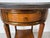 19th Century Louis XVI-Style Bouillotte End Table With Marble Top, Brass Gallery & Casters For Sale In Miami - Image 6 of 16