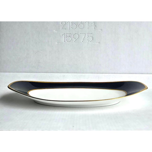 English Vintage Mikasa Onyx Bone China Trinket Dish For Sale - Image 3 of 15