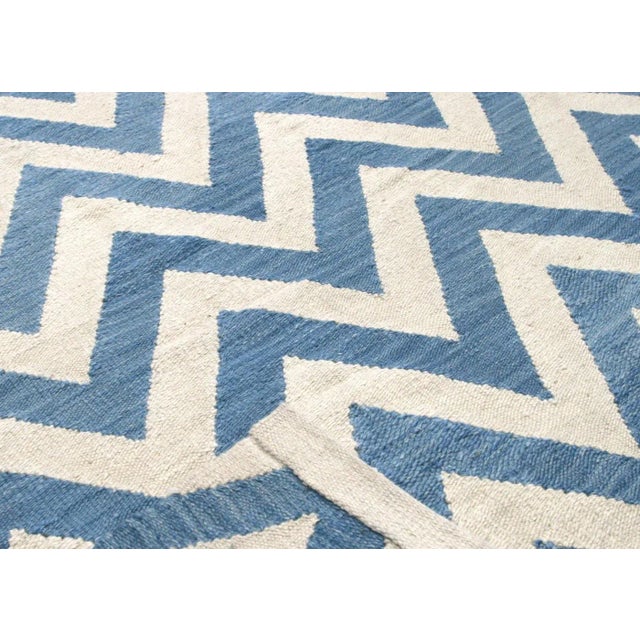 Contemporary Egyptian Kilim Rug For Sale - Image 4 of 6
