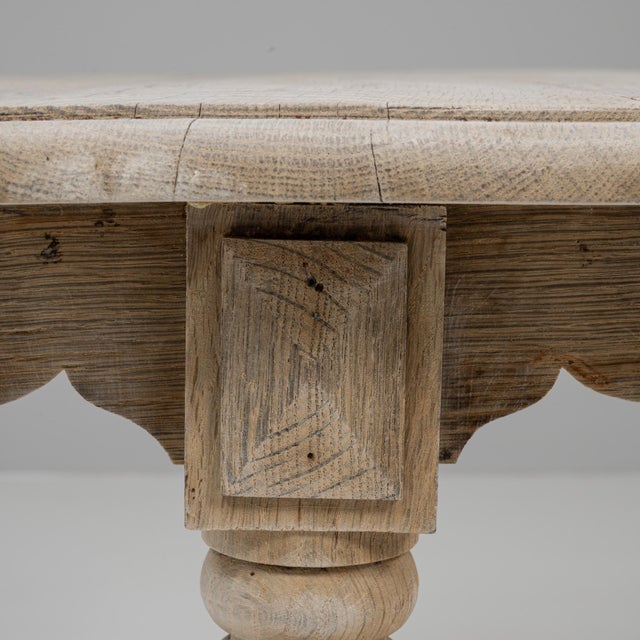 20th Century French Oak Console Table For Sale - Image 9 of 18