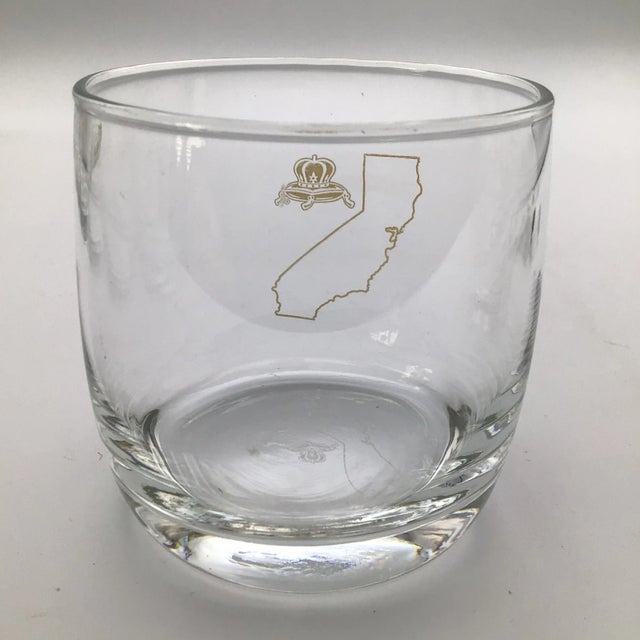 Vintage California Crown Royal Lowball Glasses-Set of 8 For Sale - Image 4 of 13