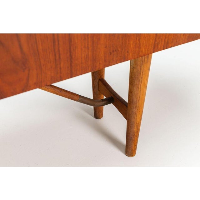 Boomerang Writing Desk Teak by Peter Løvig Nielsen for Løvig, Denmark, 1960 For Sale - Image 16 of 18