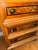 Vintage Burl Wood Veneer Inlaid Three-Drawer Chest With Bun Feet For Sale - Image 10 of 10