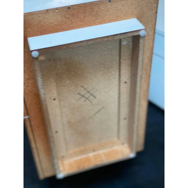 Wood 1970s White Mid Century Modern Pair of Nightstands For Sale - Image 7 of 12