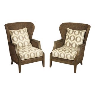 Lexington Furniture Pair of 'Seaford' Armchairs For Sale