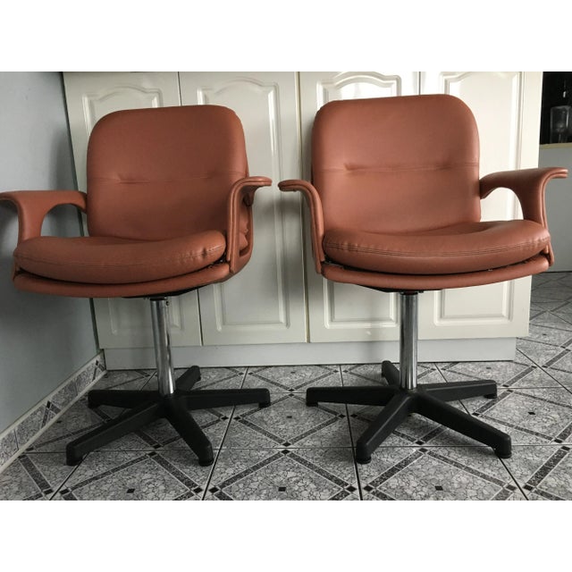 Set of Vintage Armchairs, 1970s, in Good conditions. Designed 1970 to 1979