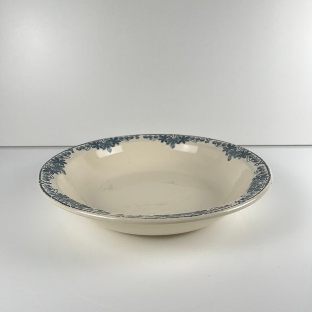 Low Salad Bowl by Longwy, 1890s For Sale - Image 3 of 11