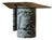 Dining Table in Curved Marble Stone For Sale